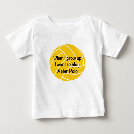 Pour Bébé T-shirt Kids Water Polo (Devant)