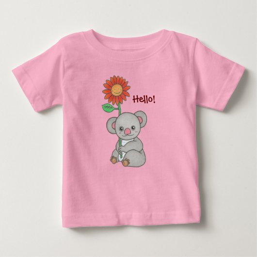 Pour Bébé T-shirt Koala Baby (Devant)