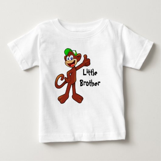 Pour Bébé T-shirt Little Brother (Devant)