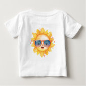 Pour Bébé T-shirt Little Explorer (Dos)