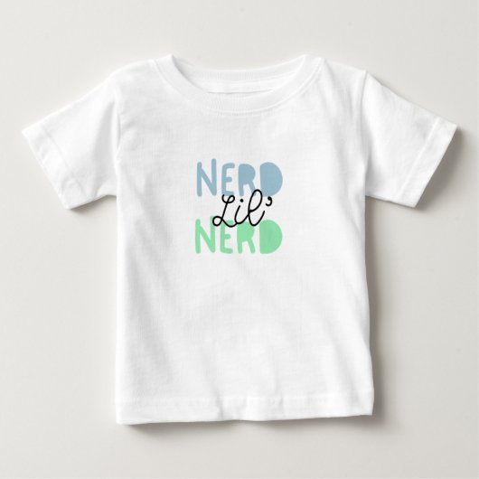 Pour Bébé T-shirt Little Nerd (Devant)