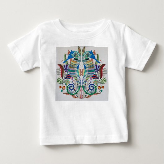 Pour Bébé T-Shirt Majestic Seahorses (Devant)