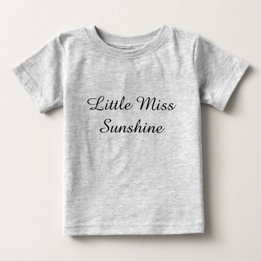 Pour Bébé T-shirt Miss Sunshine (Devant)
