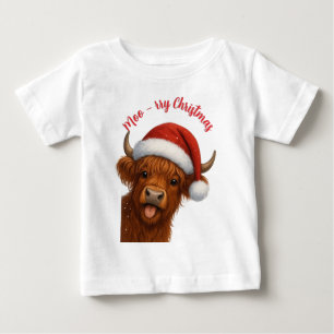 Pour Bébé T-Shirt Moo-rry Noël