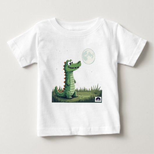 Pour Bébé T-shirt Moonlight Croc (Devant)