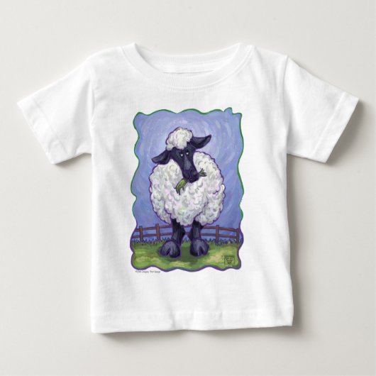 Pour Bébé T-shirt mouton (Devant)