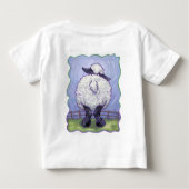 Pour Bébé T-shirt mouton (Dos)
