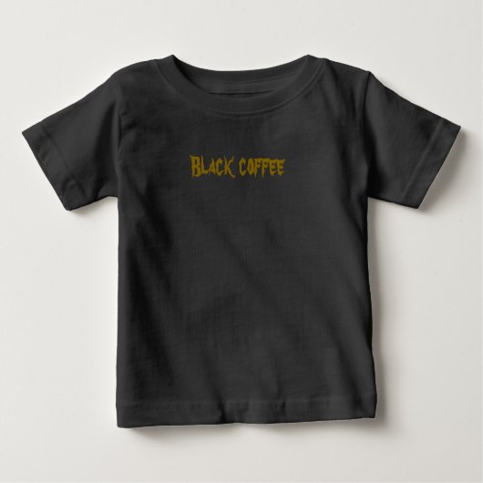 Pour Bébé T-shirt noir (Devant)