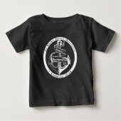 Pour Bébé T-shirt noir IMPLACABLE 2020 (Devant)