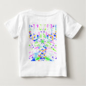 Pour Bébé T-shirt numérique abstract art we call it chaos (Dos)