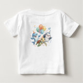 Pour Bébé T-shirt Ocean Friends (Dos)