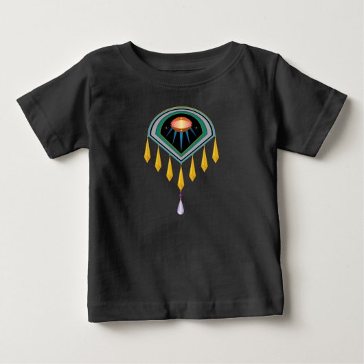 Pour Bébé T-shirt Oeuf Espace Déco (Devant)