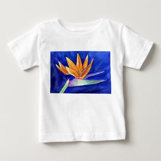 Pour Bébé T-shirt Oiseau de Paradis (Devant)