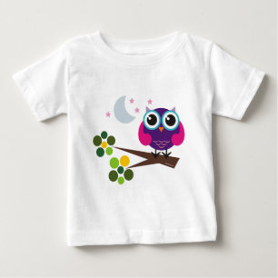 Pour Bébé T-shirt Olivier le hibou