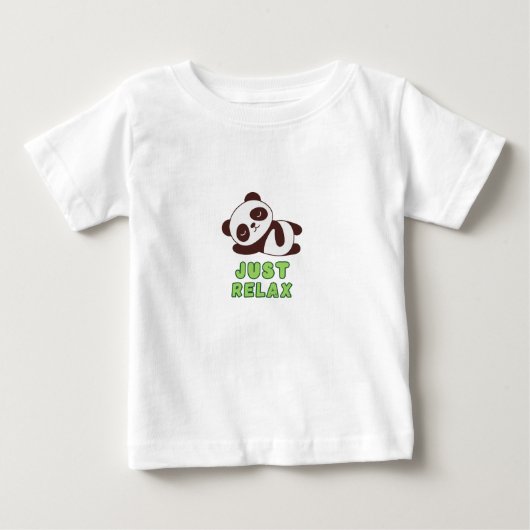 Pour Bébé t-shirt panda le plus mignon (Devant)