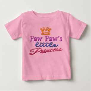 Pour Bébé T-shirt Paw Paw Little Princess Baby Toddler