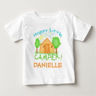 Pour Bébé T-shirt personnalisé de colonie de vacances de