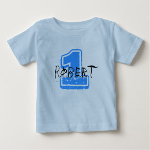 Pour Bébé T-shirt personnalisé de nom et d'âge