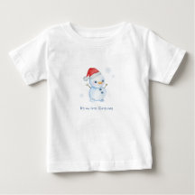T-shirt personnalisé "First Christmas"