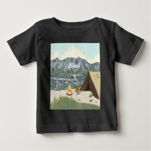 Pour Bébé T-shirt personnalisé My Campfire