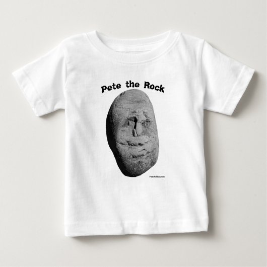 Pour Bébé T-shirt Pete the Rock Baby (Devant)