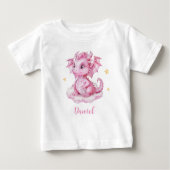 Pour Bébé T-Shirt Petit Beau Dragon (Devant)