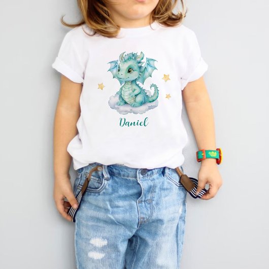 Pour Bébé T-Shirt Petit Beau Dragon