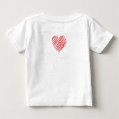 Pour Bébé T-shirt petit briseur de coeur (Dos)