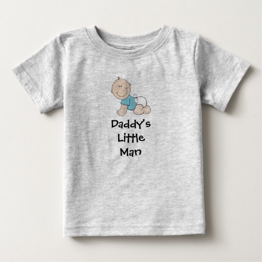 Pour Bébé T-shirt petit homme de papa (Devant)