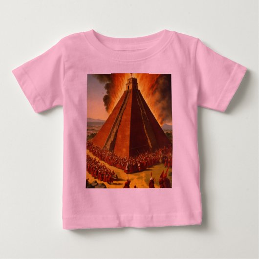 Pour Bébé T-shirt Piramide (Devant)