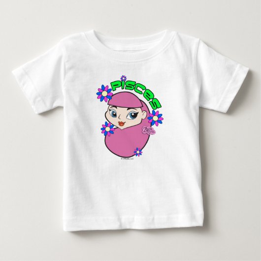 Pour Bébé T-shirt Pisces (Devant)