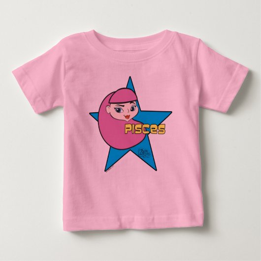 Pour Bébé T-shirt Pisces (Devant)
