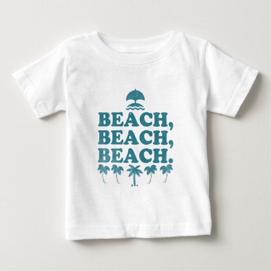 Pour Bébé T-shirt plage (Devant)