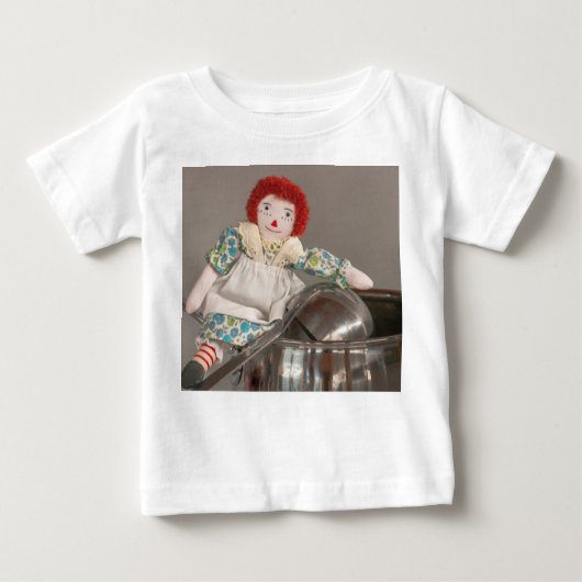 Pour Bébé T-shirt Raggedy Ann doll gâteaux cookies (Devant)