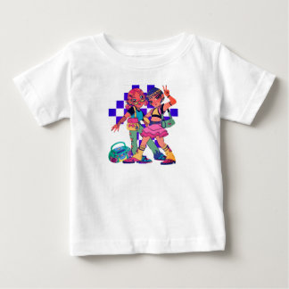 Pour Bébé T-Shirt Retro Anime Duo Graphic Tee