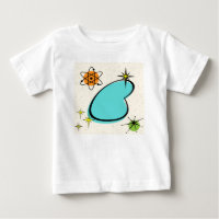 T-shirt Retro Atomic Boomerang et Starbursts