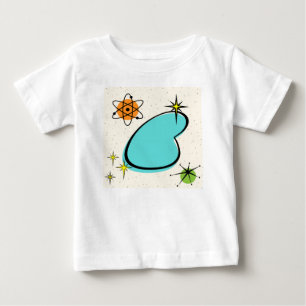 Pour Bébé T-shirt Retro Atomic Boomerang et Starbursts