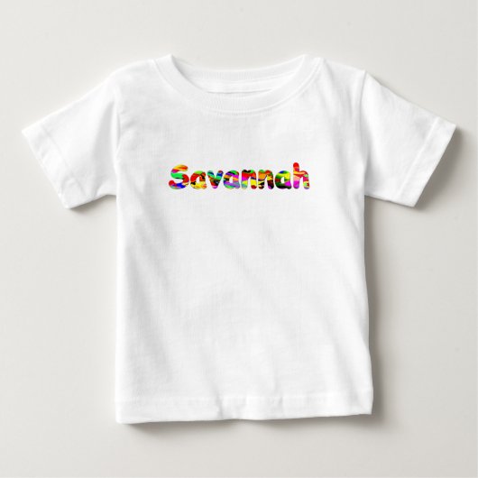 Pour Bébé T-shirt Savannah (Devant)