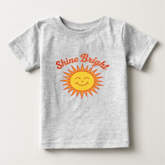 Pour Bébé T-shirt Shine Bright (Devant)
