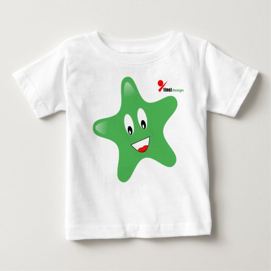 Pour Bébé T-shirt Star Baby Twinkling (Devant)