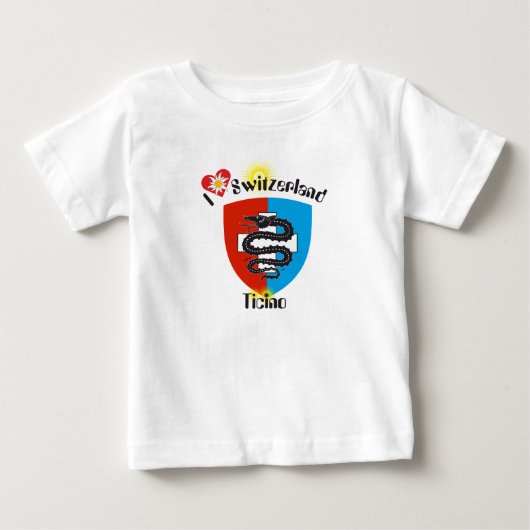 Pour Bébé T-shirt suisse (Devant)
