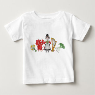 Pour Bébé T-shirt Toddler : Daffodils gallois Dragon Leeks H