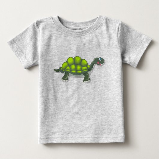 Pour Bébé T-shirt tortue (Devant)