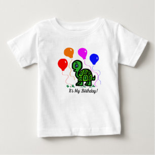 Pour Bébé T-shirt tortue et ballons