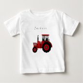 Pour Bébé T-shirt Tractor (Devant)