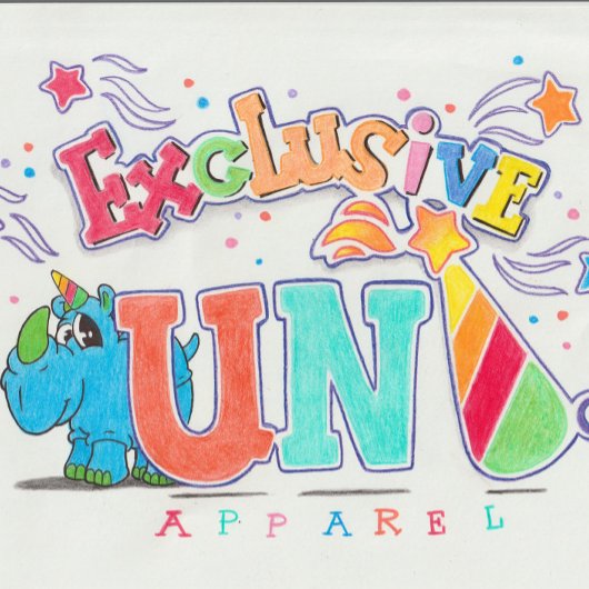 Pour Bébé T-shirt Uni-Rhino