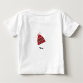 Pour Bébé T-shirt Vacances Hiver Bunny Hoppy (Dos)