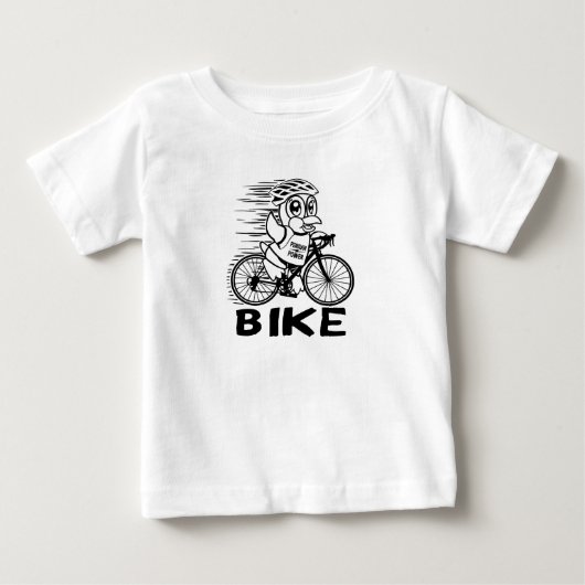 Pour Bébé T-shirt vélo Pingouin (Devant)