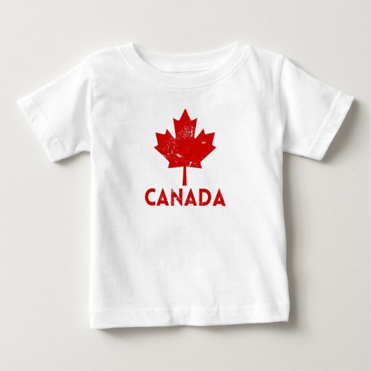Pour Bébé T-shirt Vintage souvenir Canada (Devant)