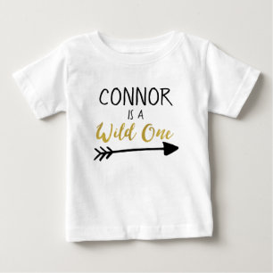 Pour Bébé T-shirt Wild One 1st Birthday